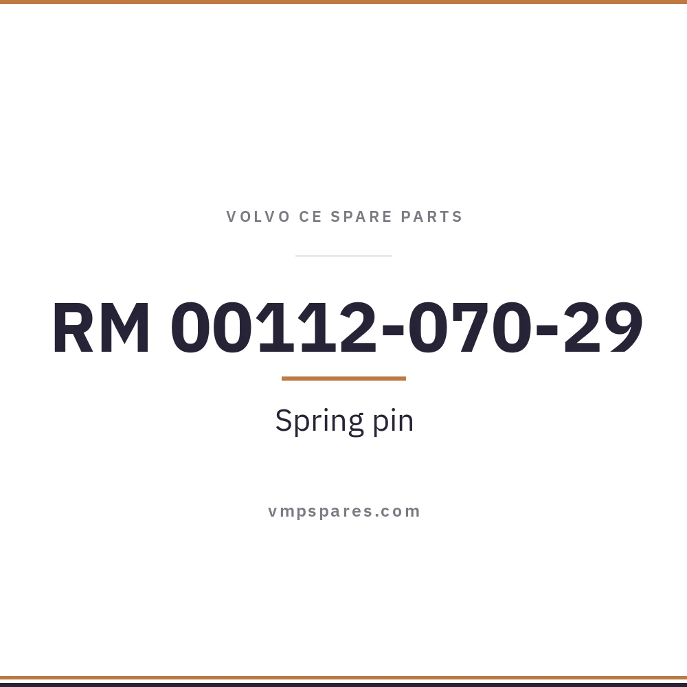 RM 00112-070-29 – Spring pin