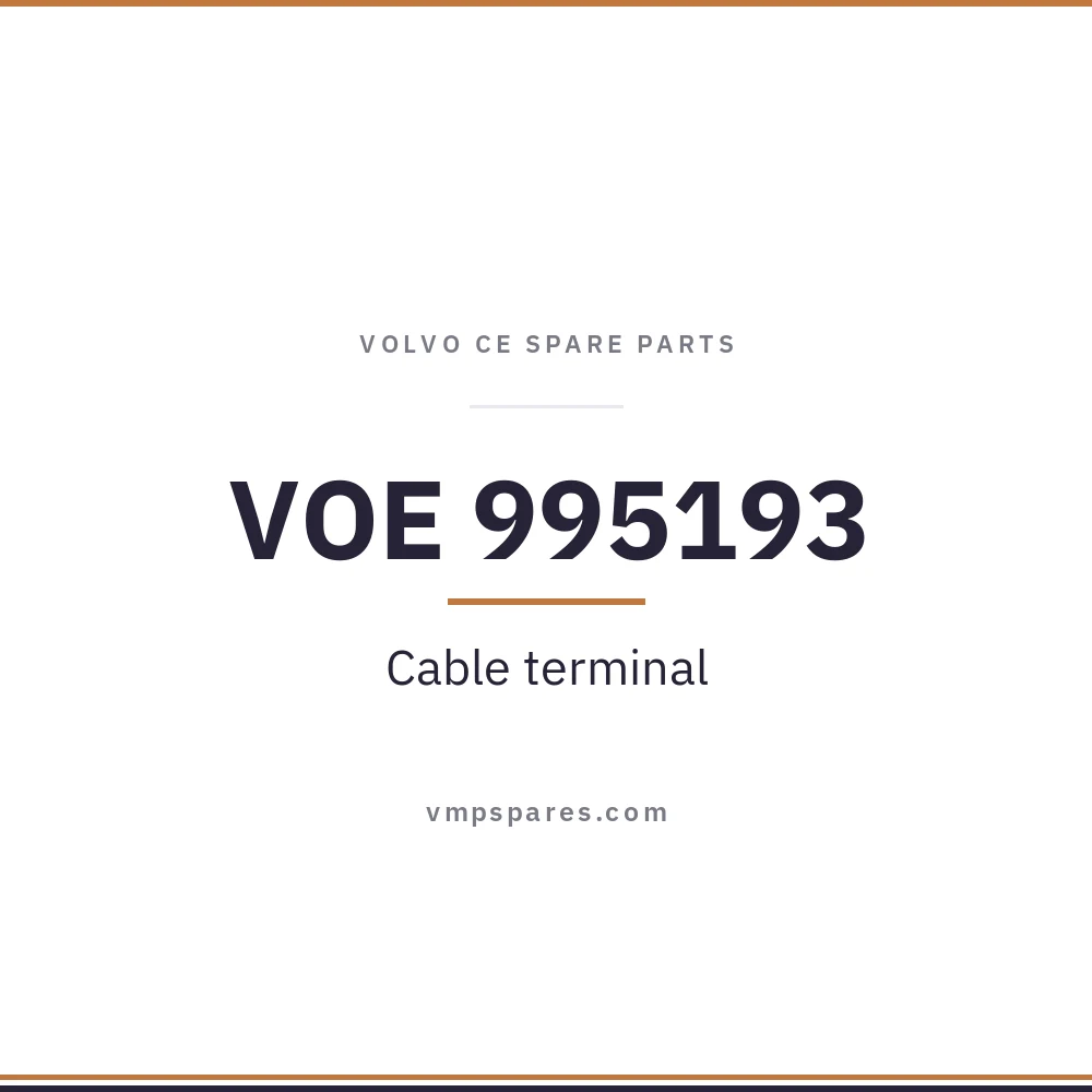 VOE 995193 – Cable terminal