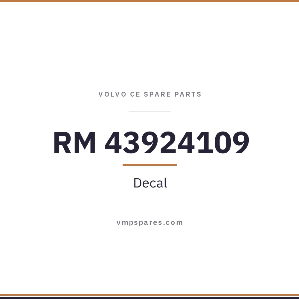 RM 43924109 – Decal