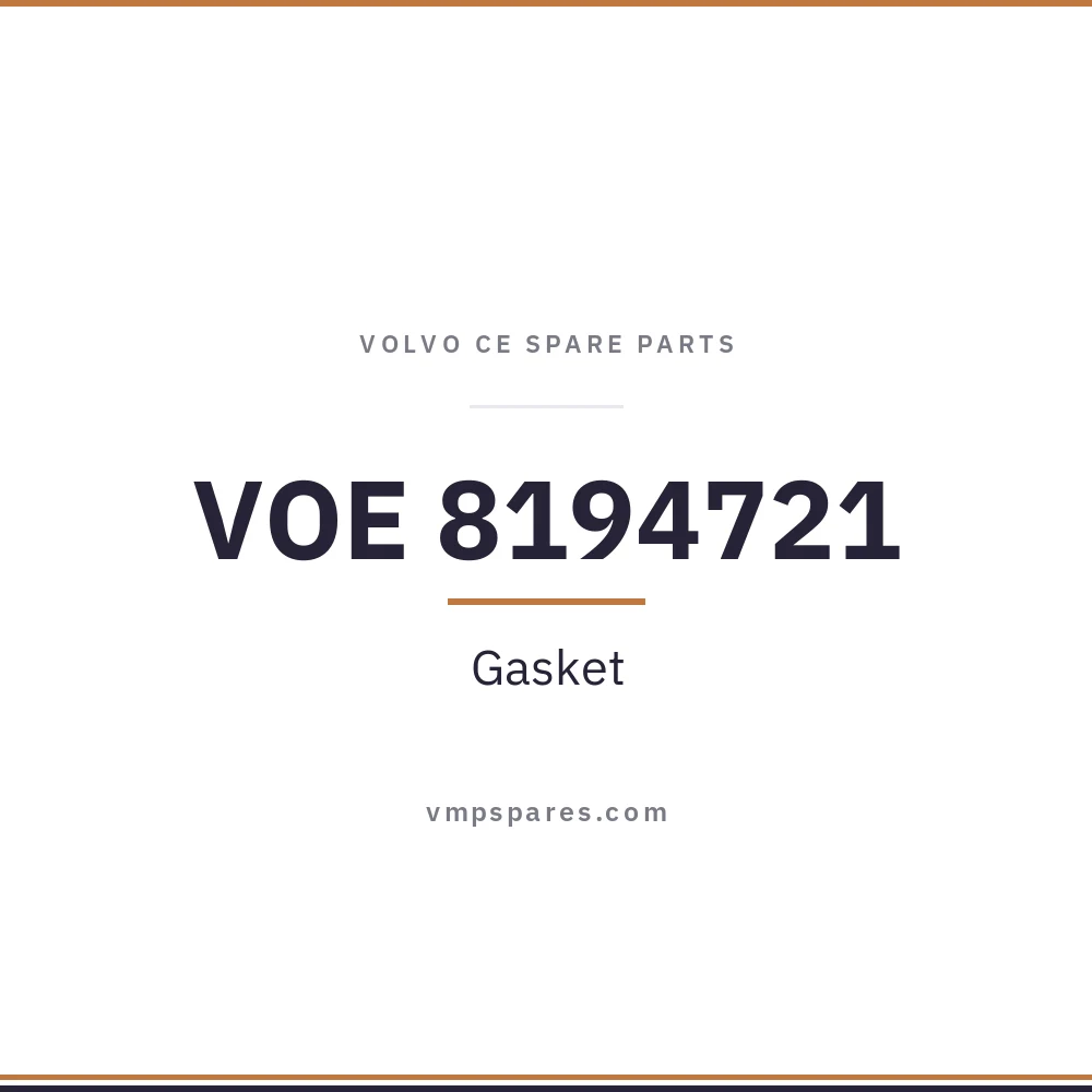 VOE 8194721 – Gasket