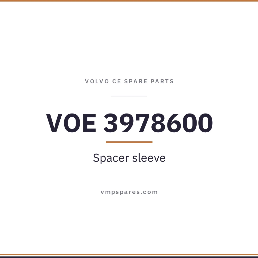 VOE 3978600 – Spacer sleeve