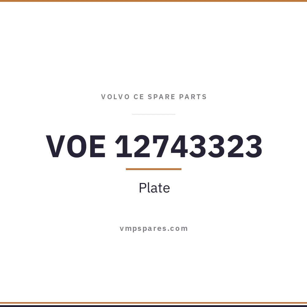 VOE 12743323 – Plate