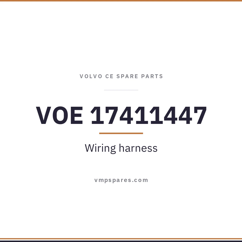 VOE 17411447 – Wiring harness
