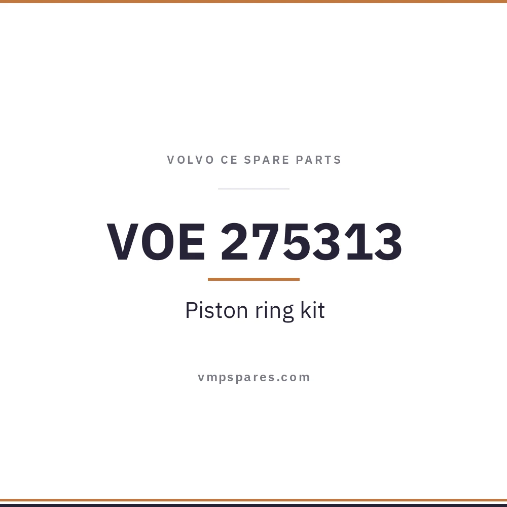 VOE 275313 – Piston ring kit