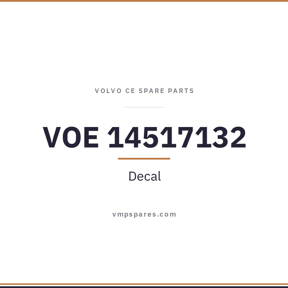 VOE 14517132 – Decal