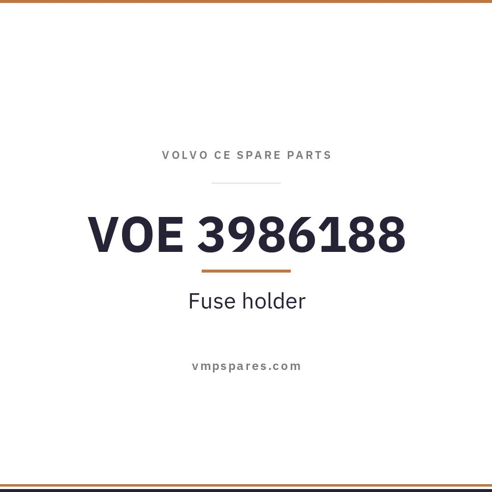 VOE 3986188 – Fuse holder