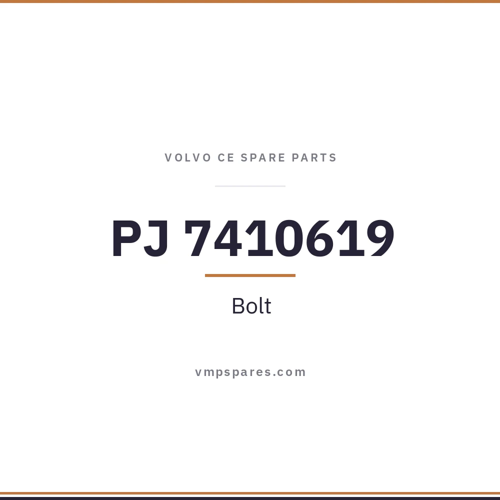 PJ 7410619 – Bolt
