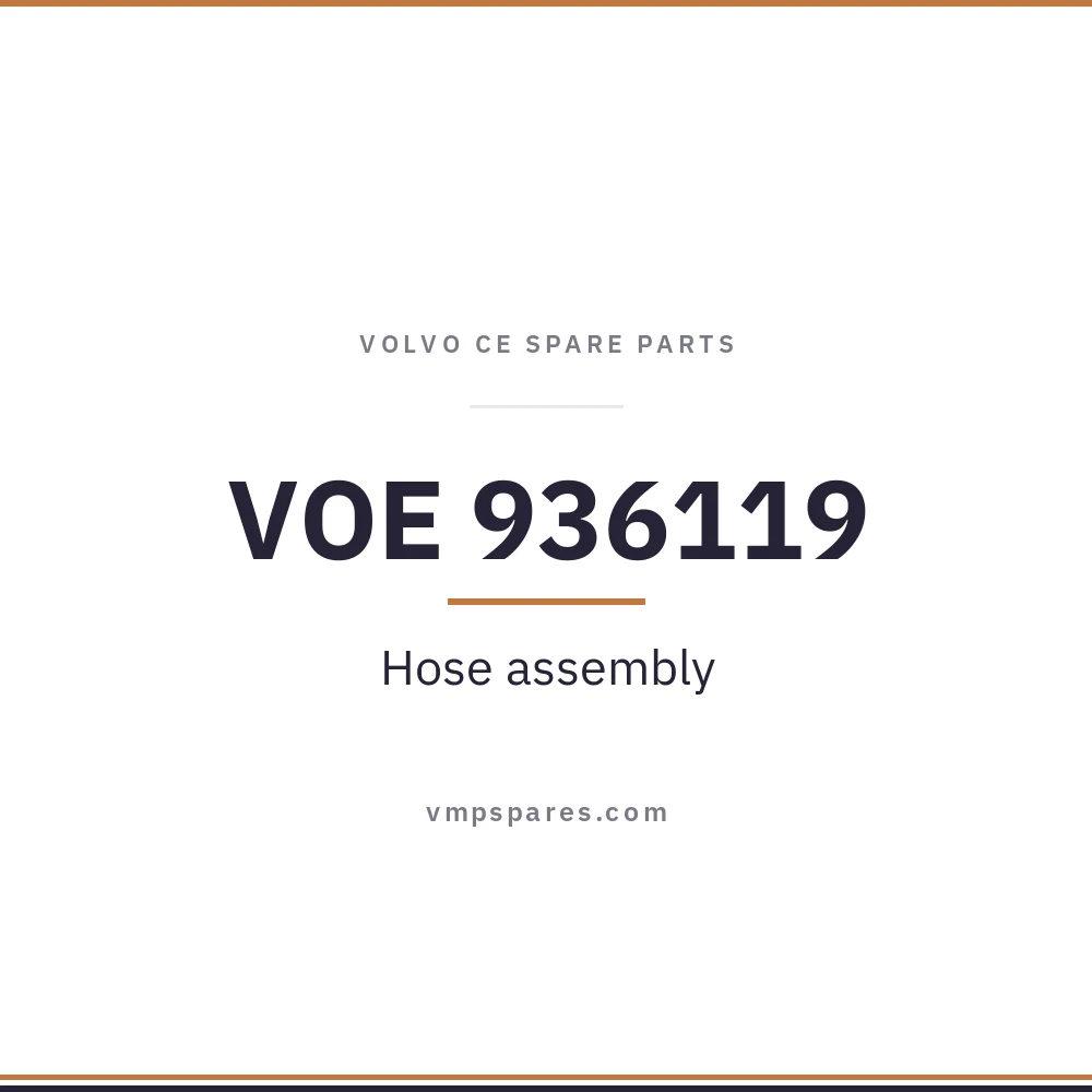 VOE 936119 – Hose assembly