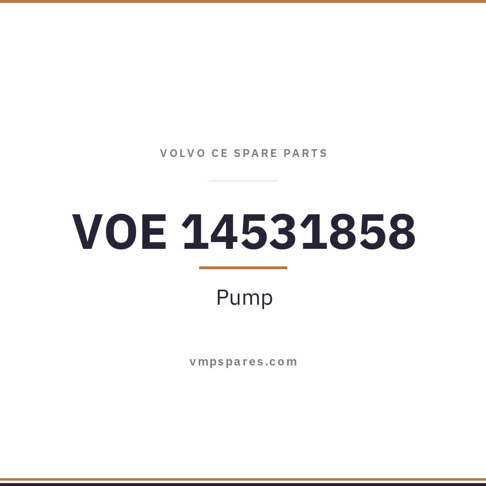 VOE 14531858 – Pump