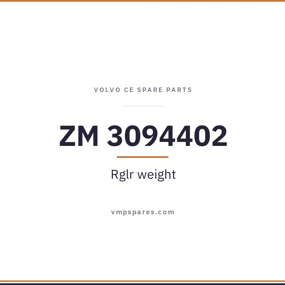 ZM 3094402 – Rglr weight