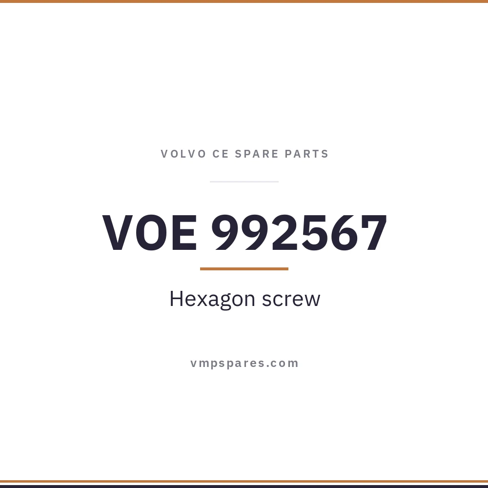 VOE 992567 – Hexagon screw