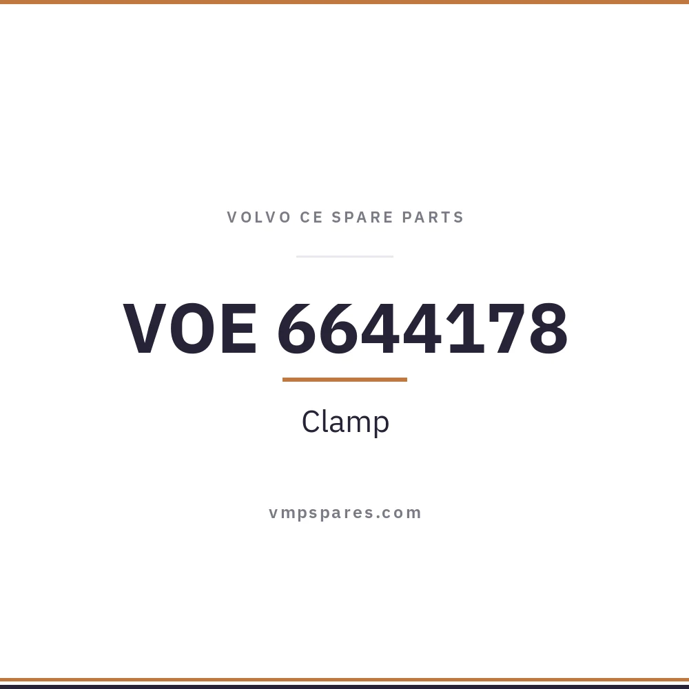 VOE 6644178 – Clamp