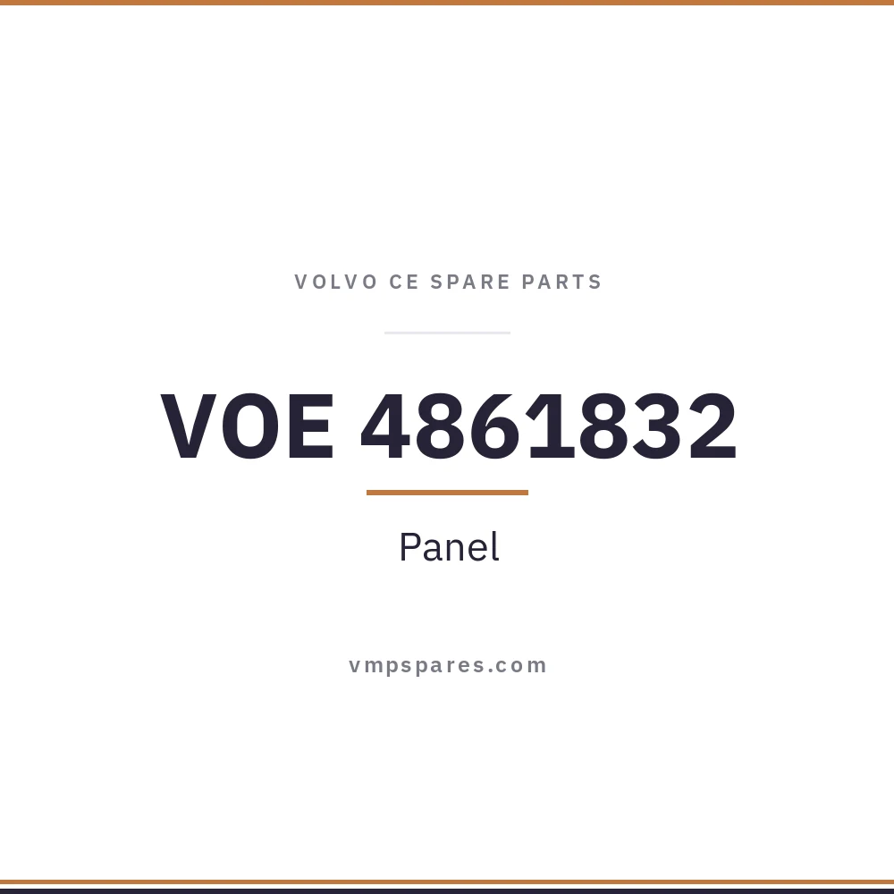 VOE 4861832 – Panel