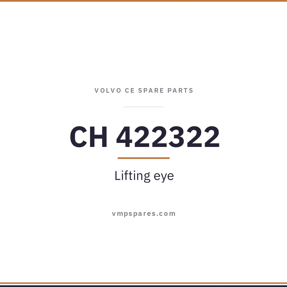 CH 422322 – Lifting eye