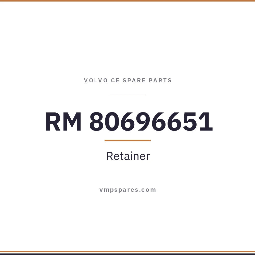 RM 80696651 – Retainer