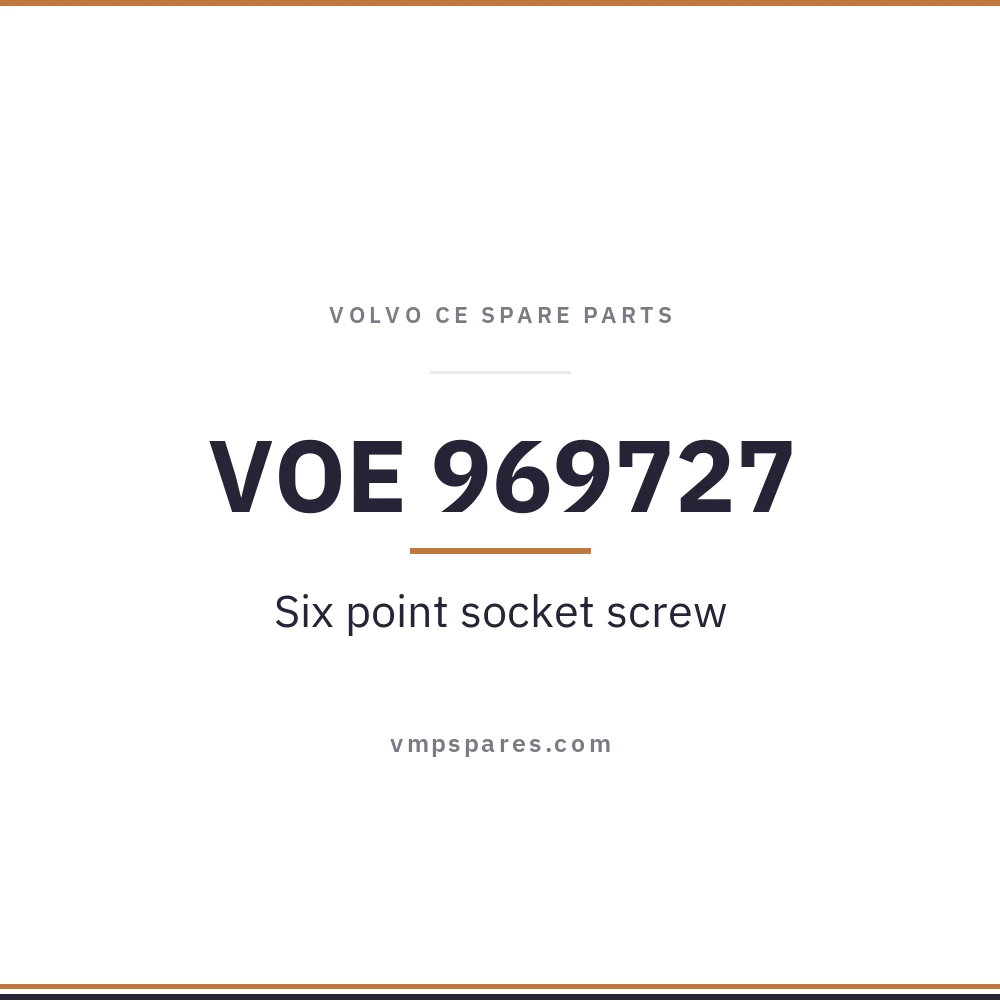 VOE 969727 – Six point socket screw