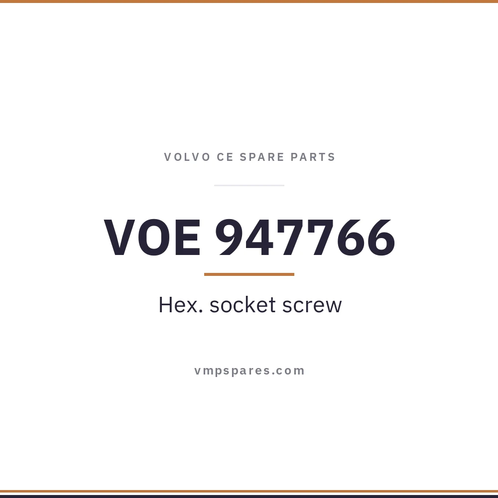 VOE 947766 – Hex. socket screw