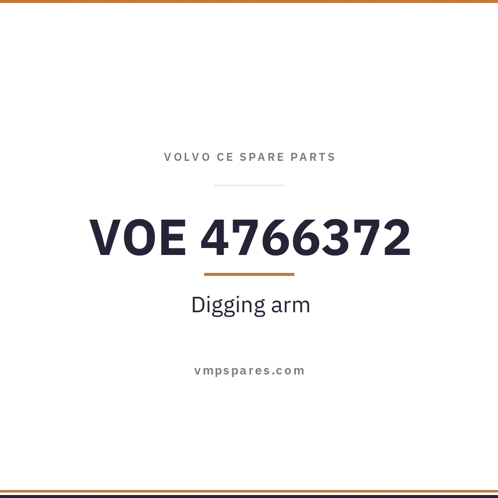 VOE 4766372 – Digging arm