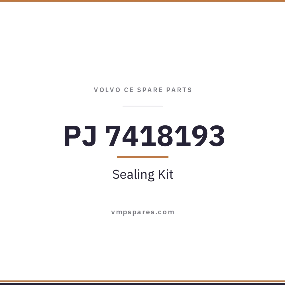 PJ 7418193 – Sealing Kit