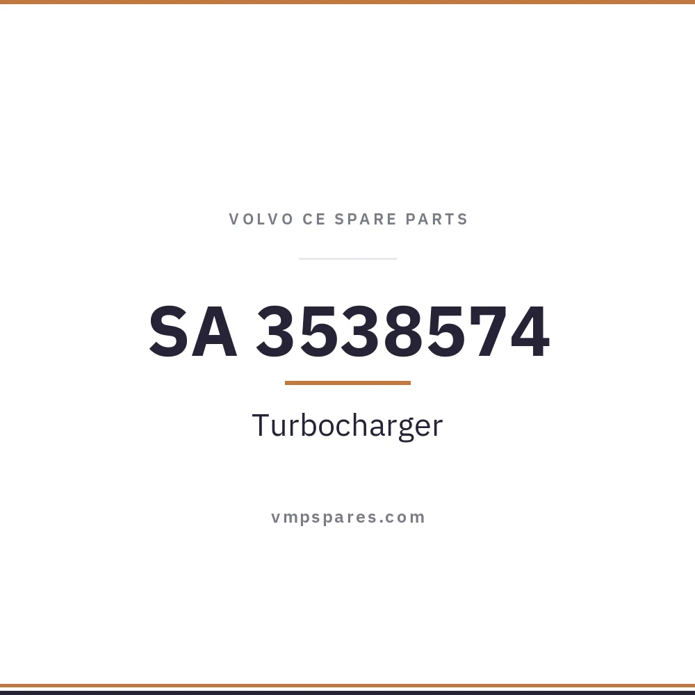 SA 3538574 – Turbocharger