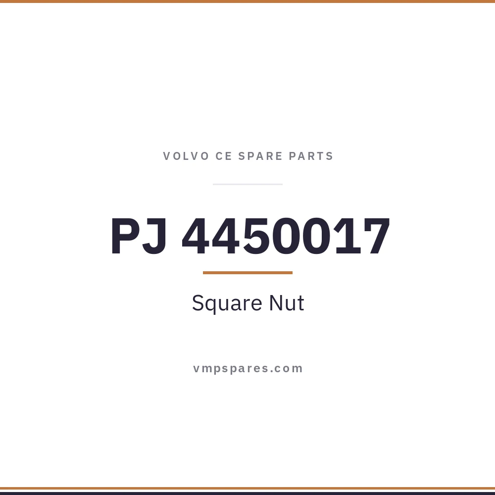 PJ 4450017 – Square Nut