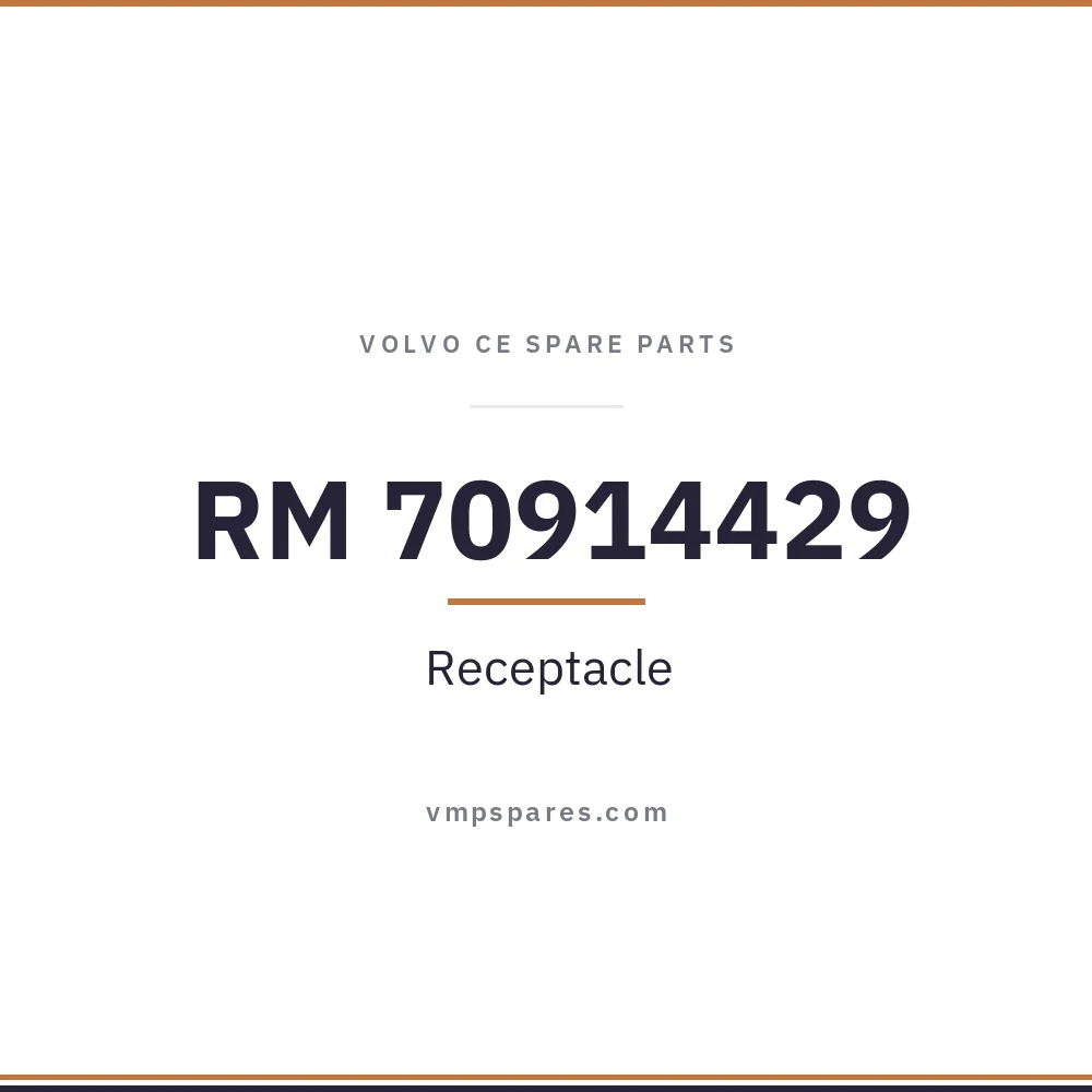 RM 70914429 – Receptacle