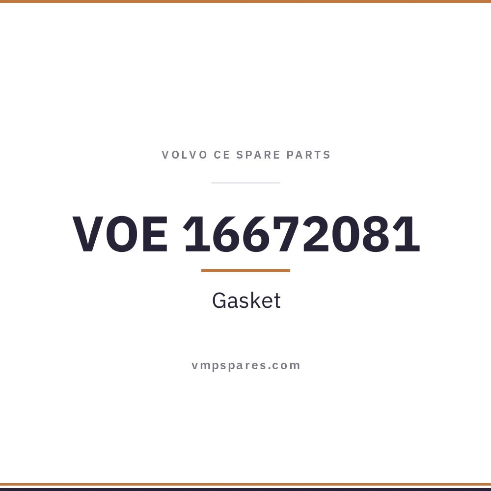 VOE 16672081 – Gasket