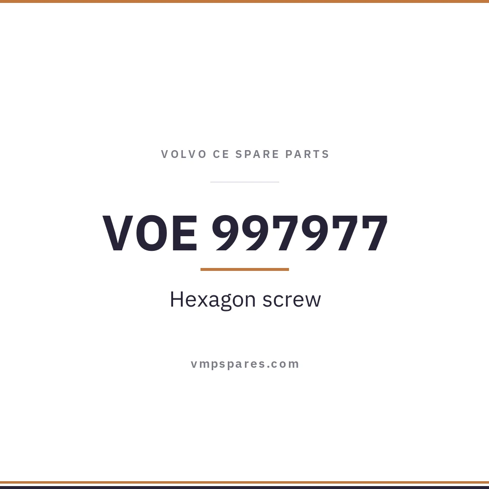 VOE 997977 – Hexagon screw