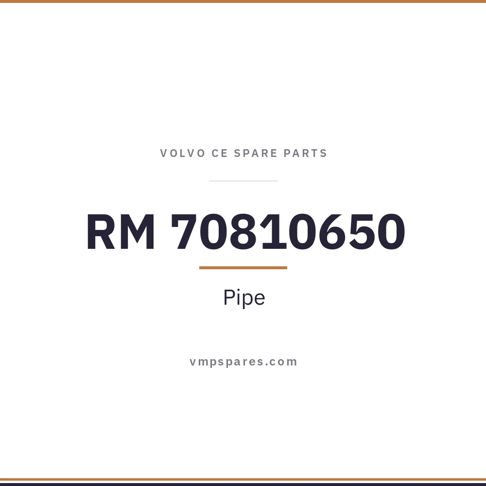 RM 70810650 – Pipe