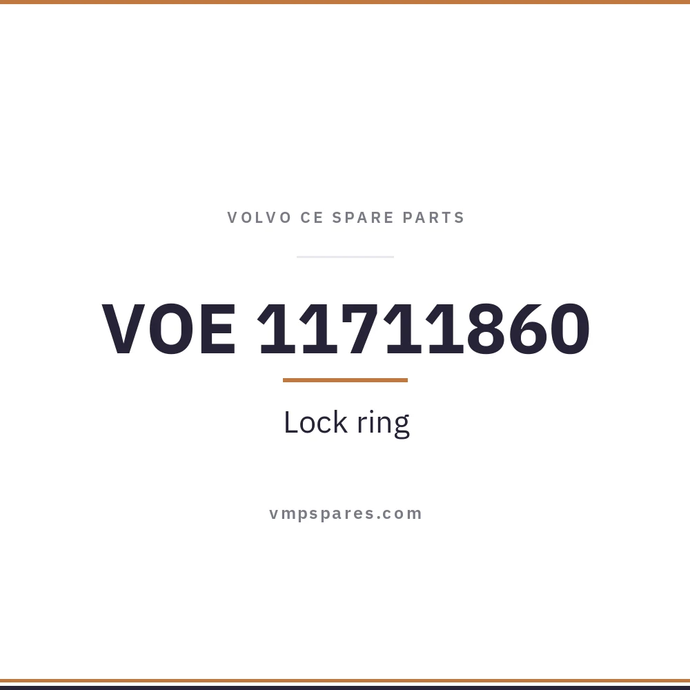 VOE 11711860 – Lock ring