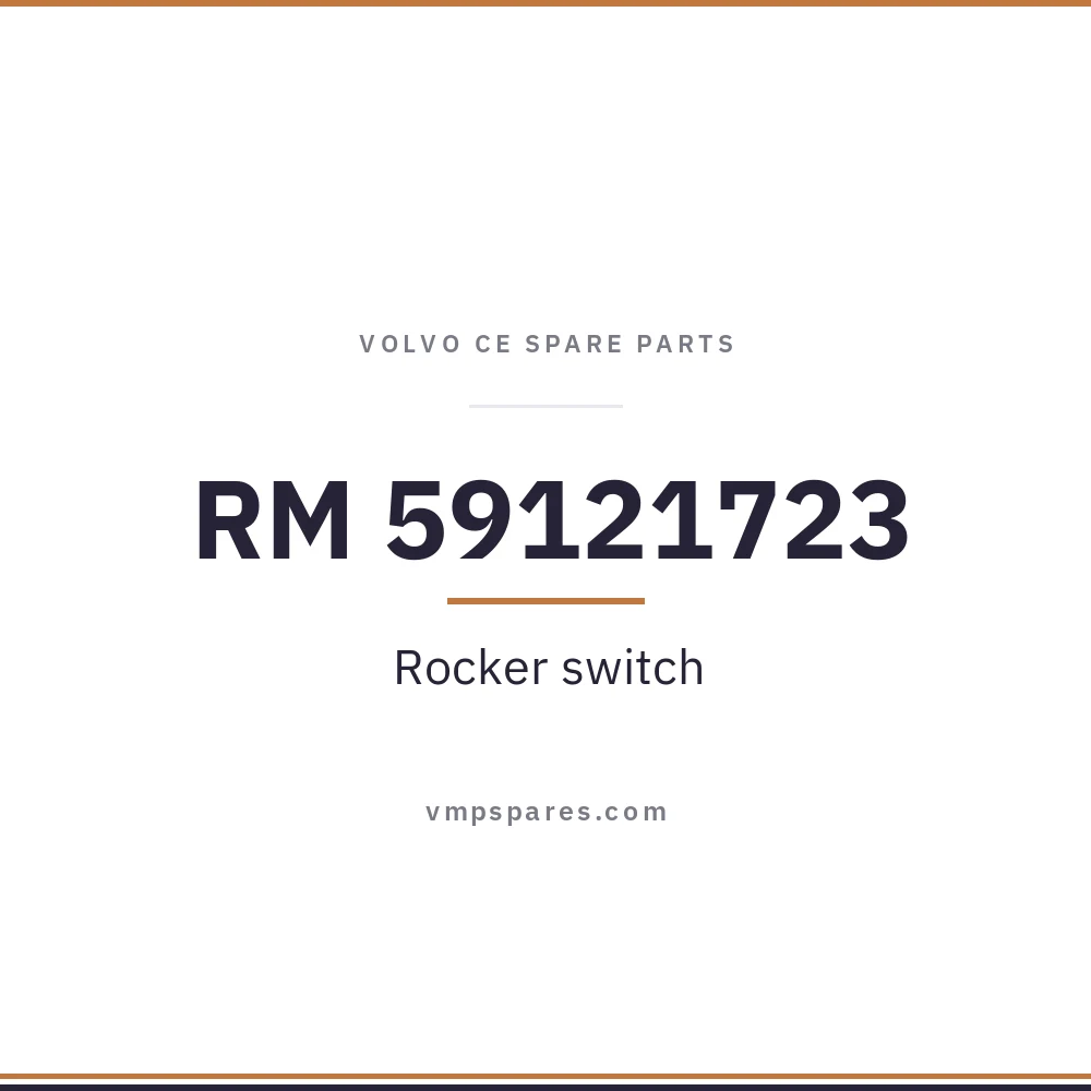 RM 59121723 – Rocker switch