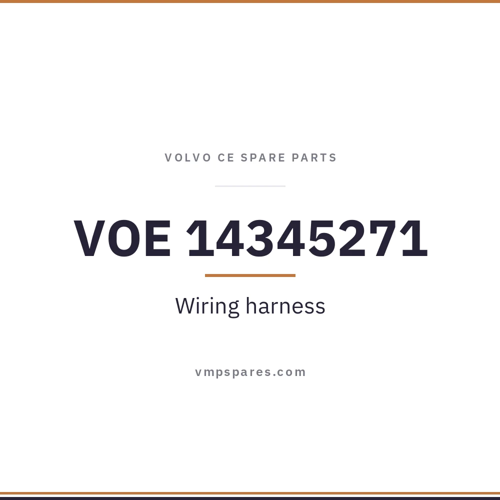VOE 14345271 – Wiring harness
