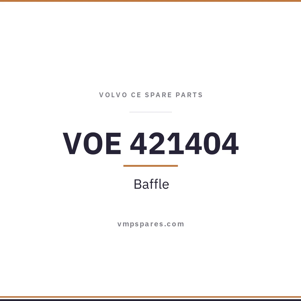 VOE 421404 – Baffle
