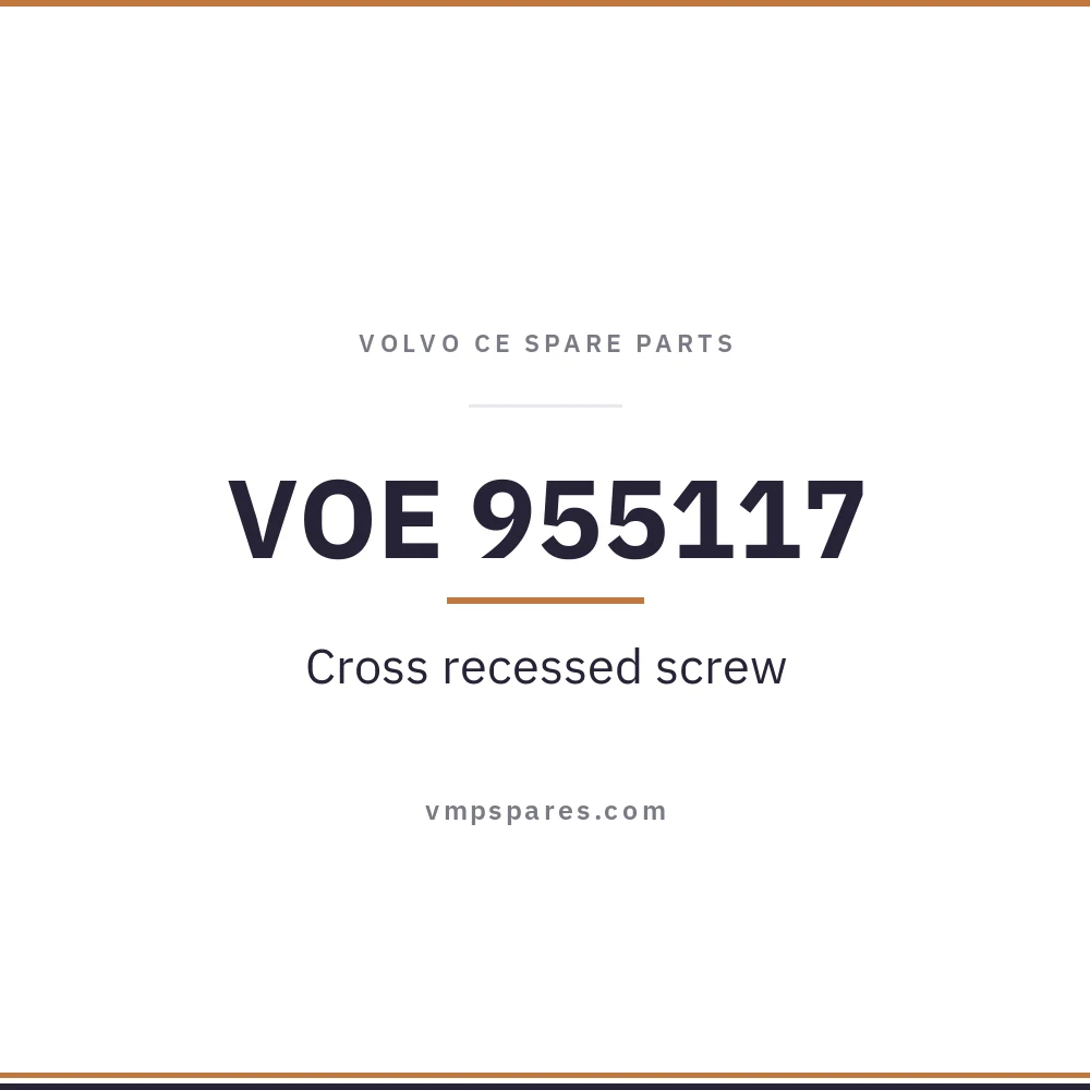 VOE 955117 – Cross recessed screw