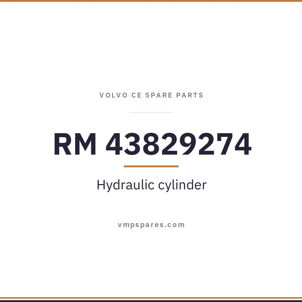 RM 43829274 – Hydraulic cylinder