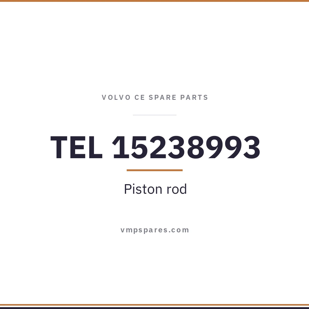TEL 15238993 – Piston rod