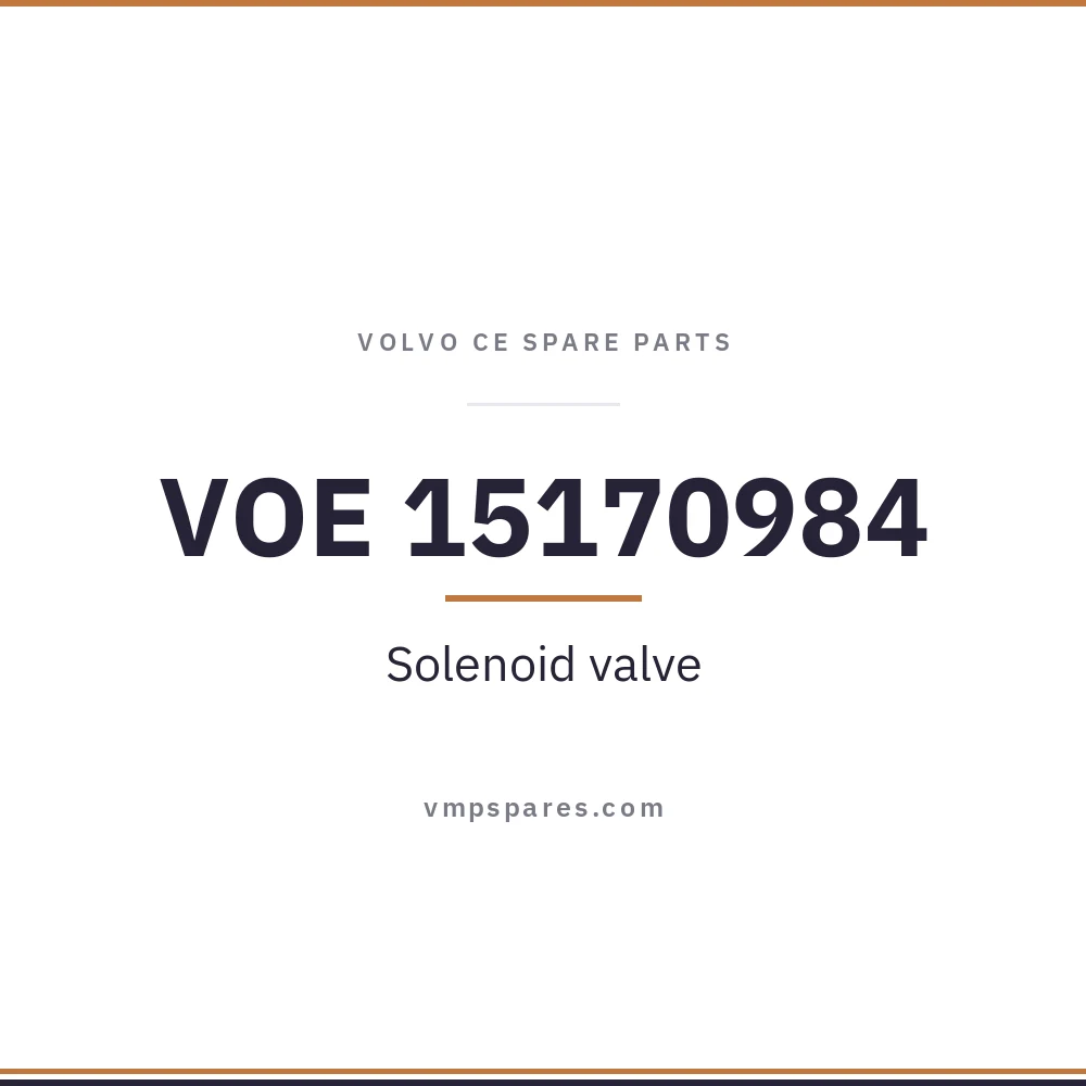VOE 15170984 – Solenoid valve