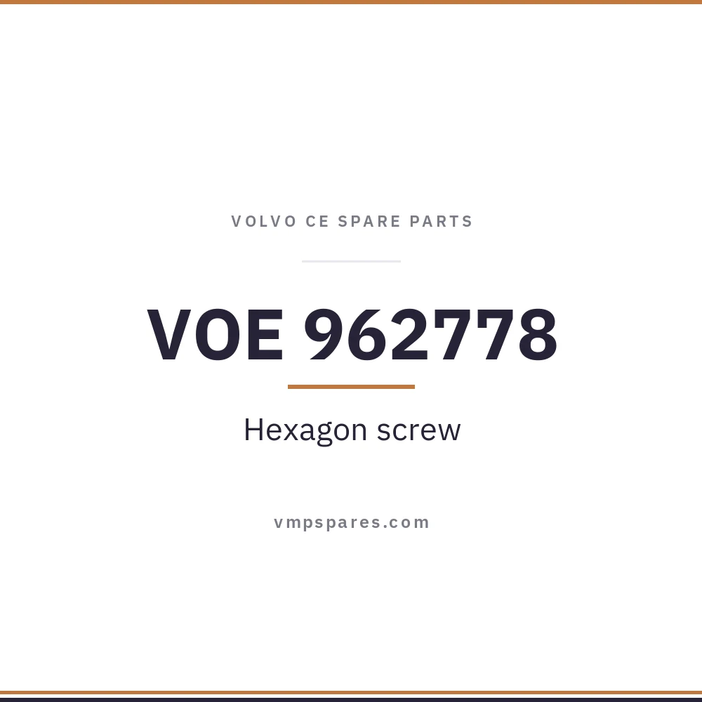 VOE 962778 – Hexagon screw