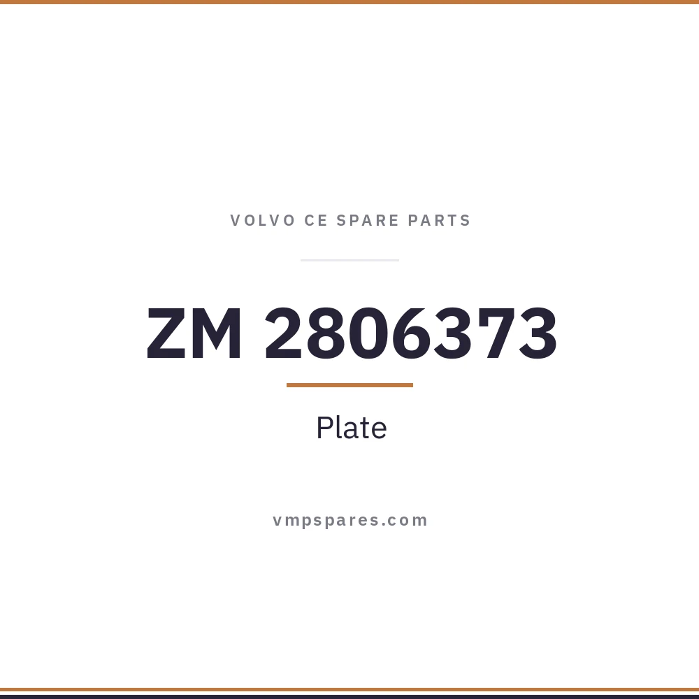 ZM 2806373 – Plate