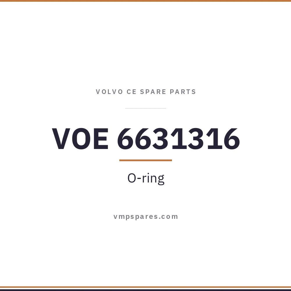 VOE 6631316 – O-ring