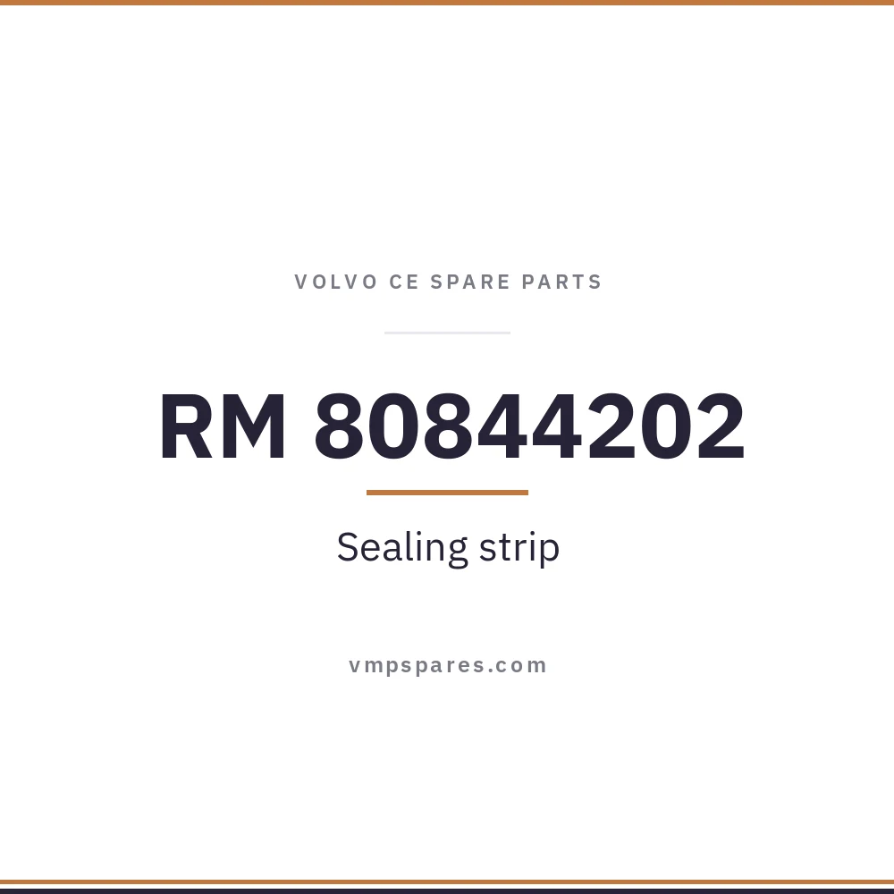 RM 80844202 – Sealing strip