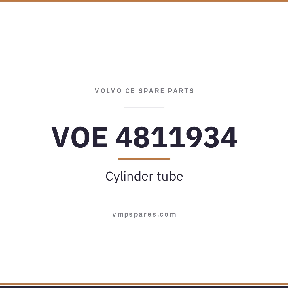 VOE 4811934 – Cylinder tube