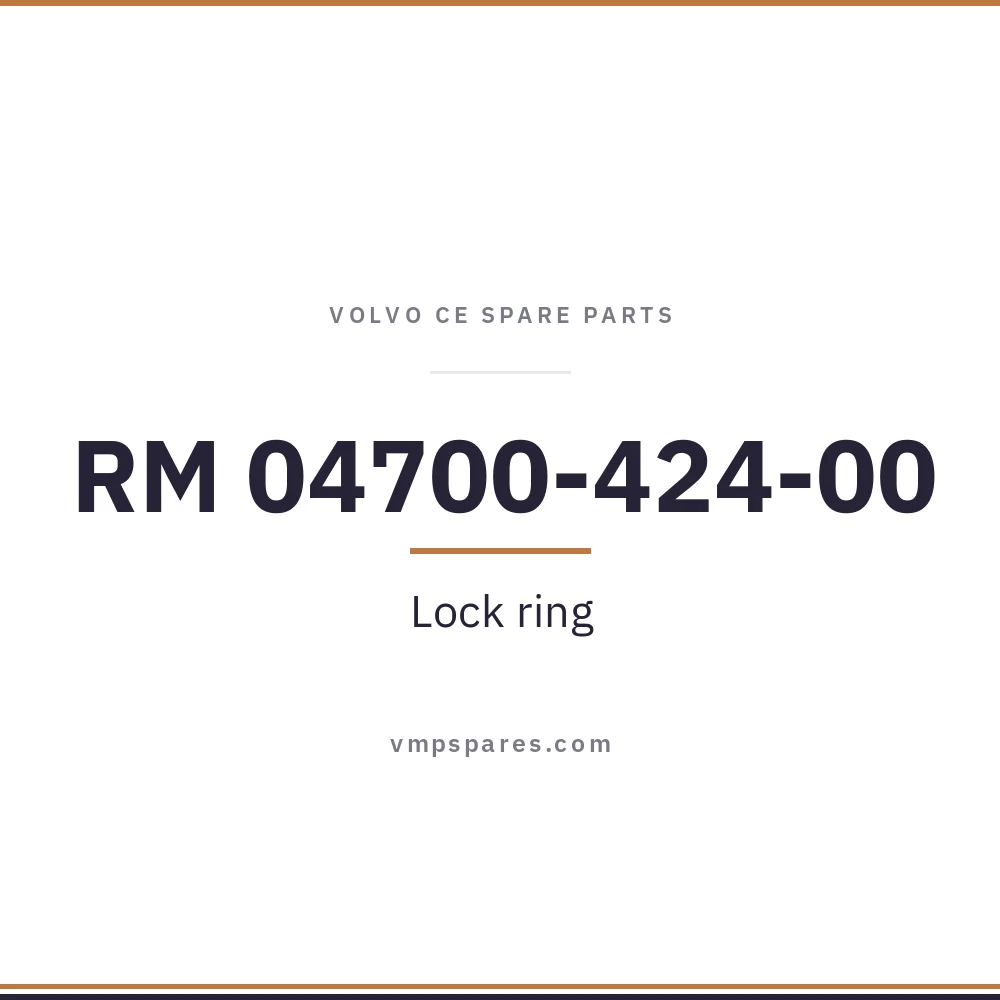 RM 04700-424-00 – Lock ring