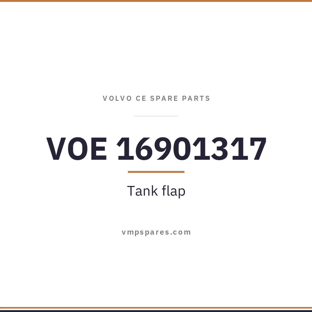 VOE 16901317 – Tank flap