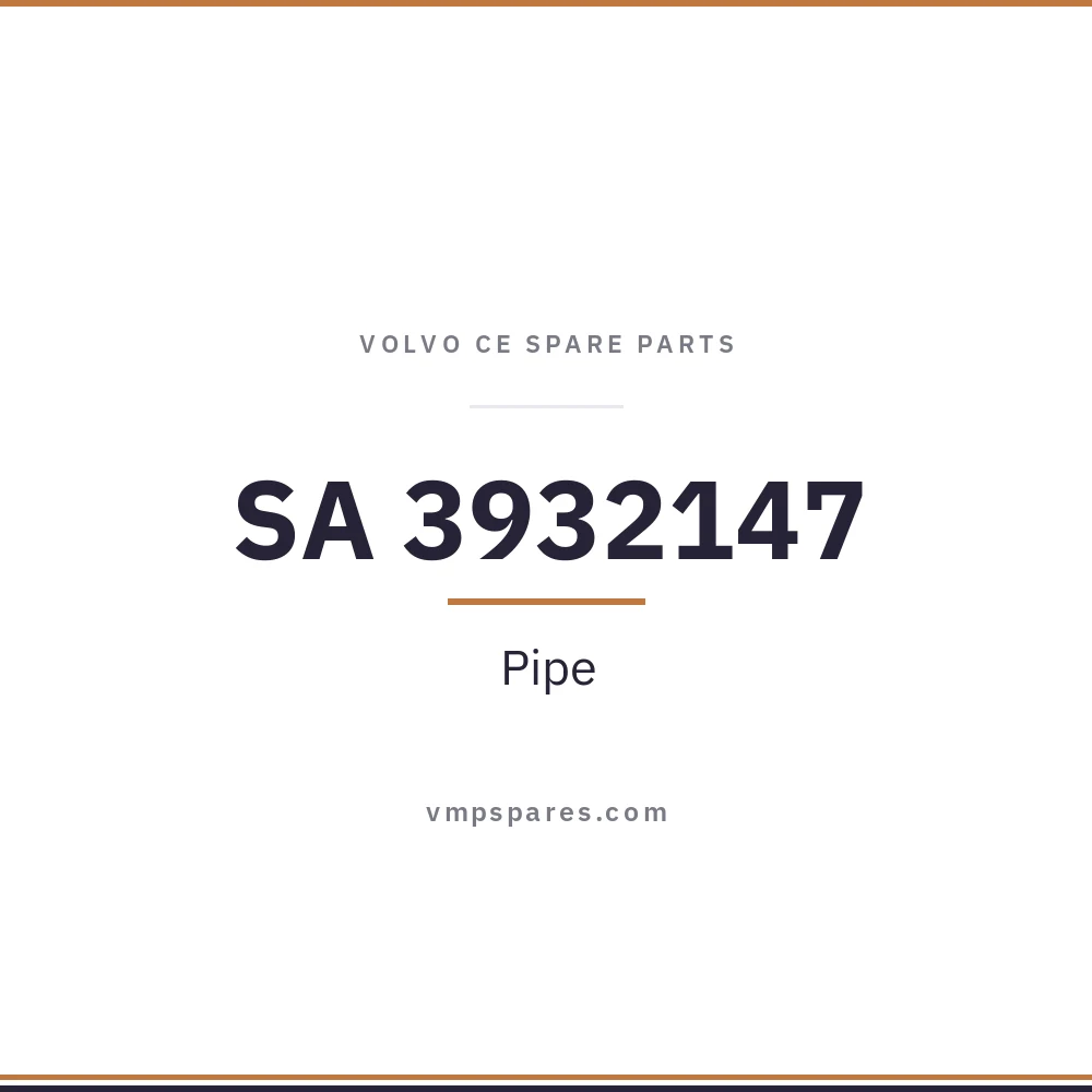 SA 3932147 – Pipe