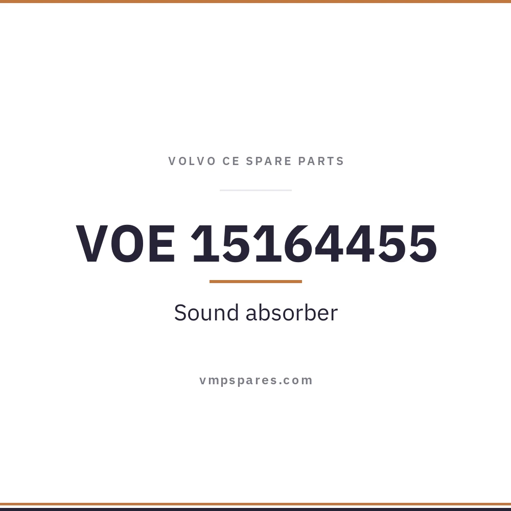 VOE 15164455 – Sound absorber