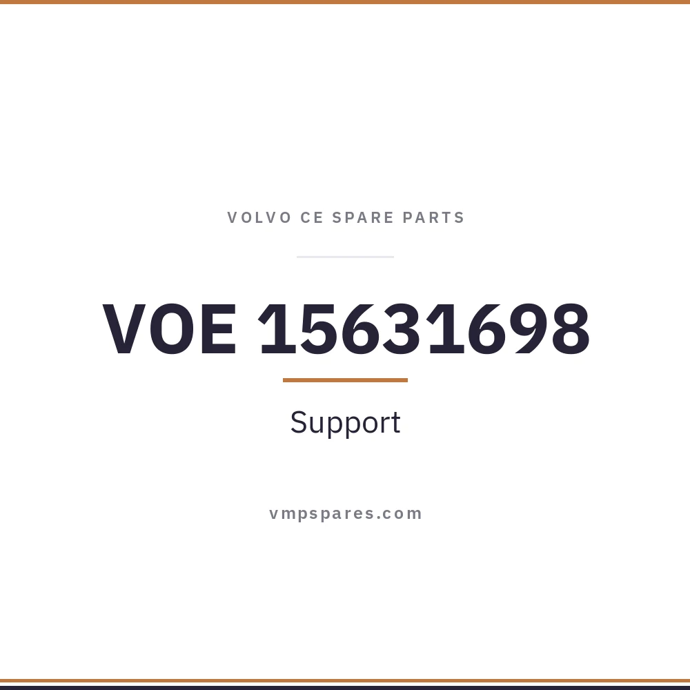 VOE 15631698 – Support