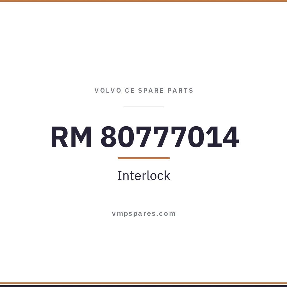 RM 80777014 – Interlock