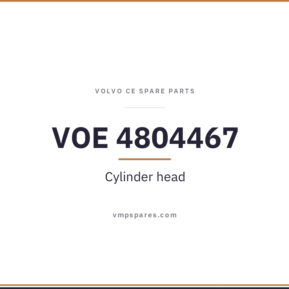 VOE 4804467 – Cylinder head