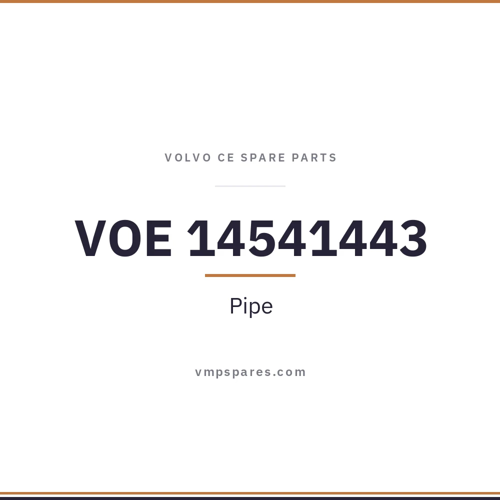 VOE 14541443 – Pipe